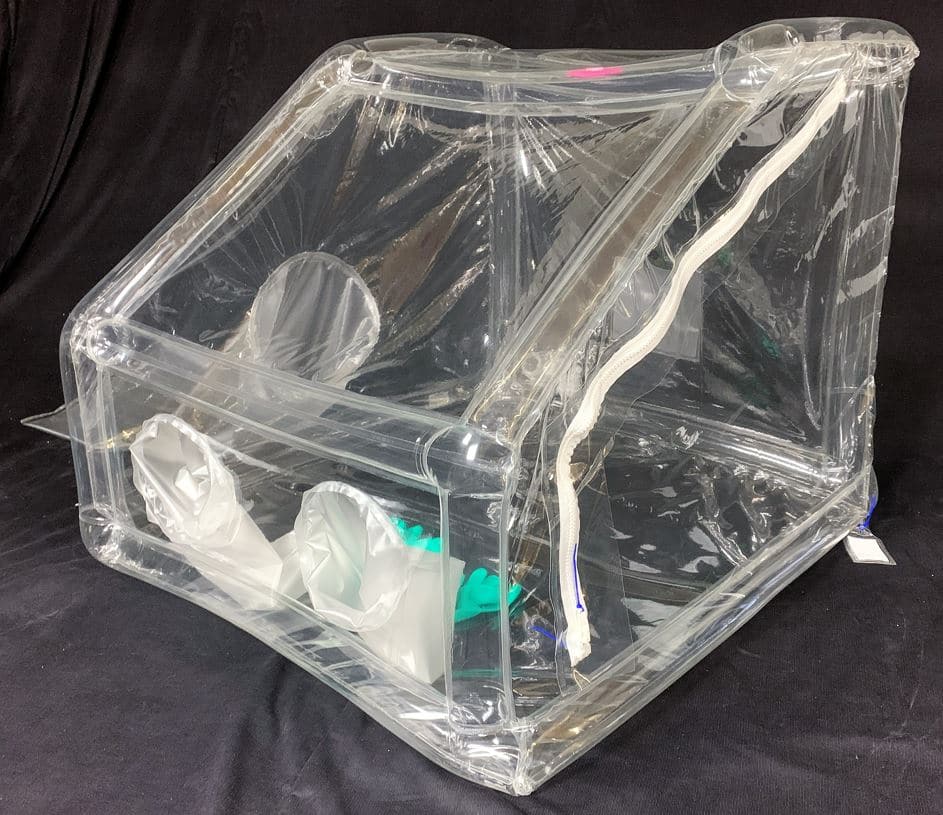 Inflatable Frame Isolator Glovebag